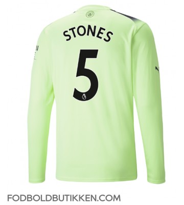 Manchester City John Stones #5 Tredjetrøje 2022-23 Langærmet
